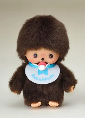 Image de Monchhichi 15cm - garçon avec tétine (Monchichi)
