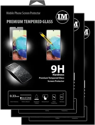 Produktbild von 3X Panzer Schutz Glas 9H Tempered Glass Display Schutz Folie Glas Screen Protector Samsung Galaxy A71 5G (A716F)
