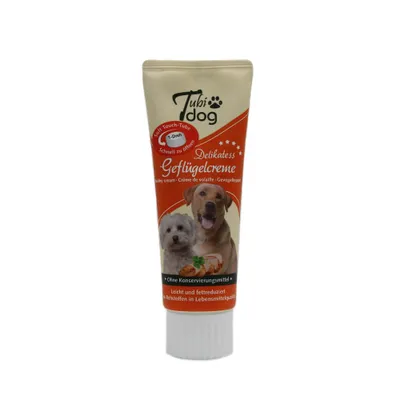 Produktbild von Tubi-DOG Tubi Dog Geflügelcreme in der Tube 75g