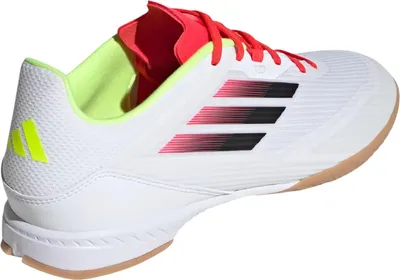 Produktbild von Adidas F50 League IN Indoor Fußballschuhe Hallenschuhe weiß/rot/schwarz/gelb IE1228 , Schuhgröße:42 EU