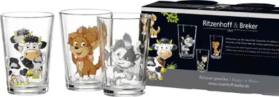 Image de Ritzenhoff & Breker Verre à boire HOFTIERE (set de 3) en verre