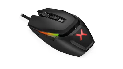 Produktbild von KRUX Maus für Gamer Bot RGB, 12800 DPI, 7 Tasten, Beleuchtung RGB