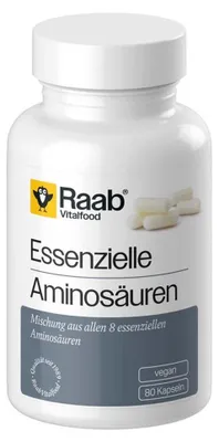 Produktbild von Essenzielle Aminosäuren - 80 Kapseln 48g