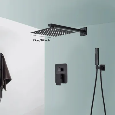 Produktbild von Duscharmatur - Duschpaneel - Dusche - Regendusche - Einbau-Duscharmatur-System