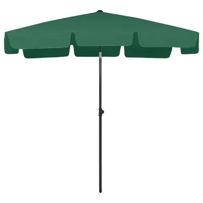 Immagine prodotto di Ombrellone da Spiaggia Verde 200x125 cm