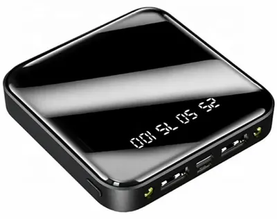 Obrázek produktu pro APT US15 Powerbanka mini 4800mAh, LCD, svítilna, 2 x USB černá
