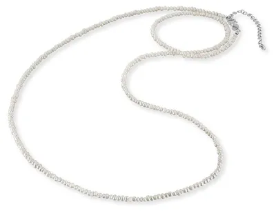 Produktbild von Engelsrufer Damen Anker Halskette aus Sterling Silber mit Süßwasserperlen - Kara