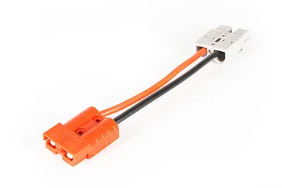 Image de Big Red à Big Grey Câble de connexion Adaptateur 10AWG 50A Connecteur E-Scooter E-Bike compatible avec Anderson