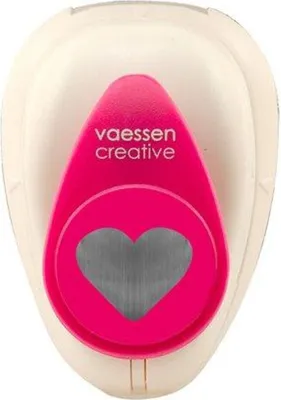 Produktbild von Vaessen Creative | Motivstanzer Herz 2 13x16mm
