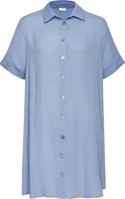 Produktbild von LASCANA Longbluse hellblau Größe 42