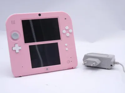 Obrázek produktu pro Nintendo 2DS, Nintendo 2DS, Růžová, Bílá, 8,97 cm (3.53"), 400 x 240 px, 7,67 cm (3.02"), SD