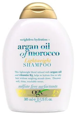 Productafbeelding van OGX Shampoo – Argan Oil Of Morocco Lightweigt 385 ml
