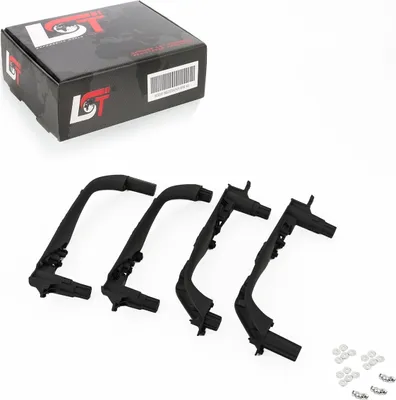 Produktbild von 4x Träger Zuziehgriff Set innen vorne hinten schwarz für BMW 5er G30 G31 M5 F90