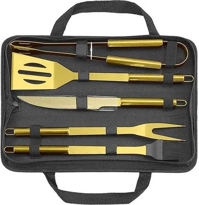Zdjęcie produktu dla Zestaw do grillowania Famanu BBQ – 3 wysokiej jakości przepisy – akcesoria do grillowania