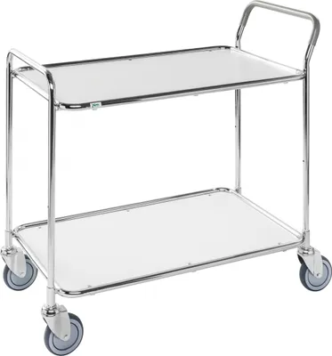 Produktbild von Kongamek Tischwagen mit 250kg Tragkraft 850x508mm Ladefläche in weiss