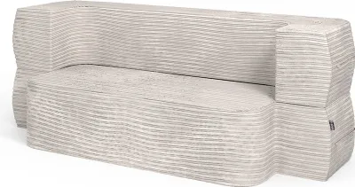 Produktbild von Vitalispa Sofa Lille, 190 cm mit Schlaffunktion, Beige