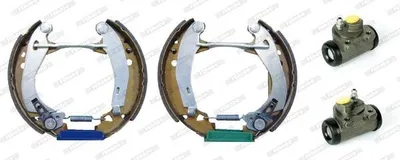 Produktbild von FERODO Bremsensatz Trommelbremse Hinten passend für PEUGEOT 205 II (20A/C) FMK042