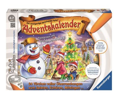 Ravensburger 7783 Adventskalender Tiptoi für Kinder ab 4 Jahren