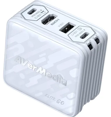 Produktbild von AVerMedia GC313Pro, Drinnen, AC, 20 V, 2 m, Weiß