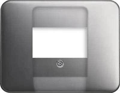 Produktbild von Busch-Jaeger Alpha Nea Platin Telefon TAE Abdeckung