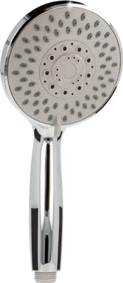 Produktbild von tecuro Handbrause ew-120 mit 5-Funktionen - Ø 120 mm mit Antikalkdüsen, verchromt