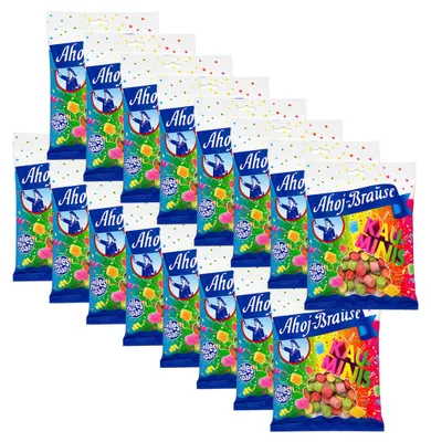 Produktbild von Ahoj-Brause Kau-Minis, Kaubonbon 16 Beutel à 150g