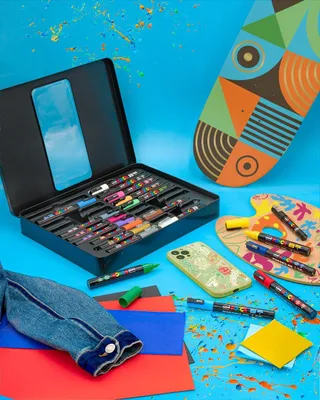 Image de Posca 186831 POSCA Marker UNI Etui Pop Colours 20x