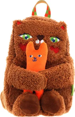 Immagine prodotto di Oilily zaino per il tempo libero Hug Me Backpack Shape Caramel Cafe marrone