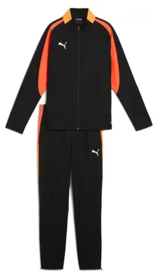 Obrázek produktu pro Puma IndividualLIGA tepláková souprava dětská černá oranžová velikost 164