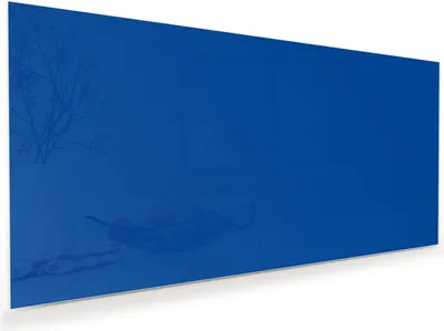 Produktbild von Glasbild 60x30cm in XXL für Wohnzimmer, Schlafzimmer Motiv Dunkelblauer Hintergrund I