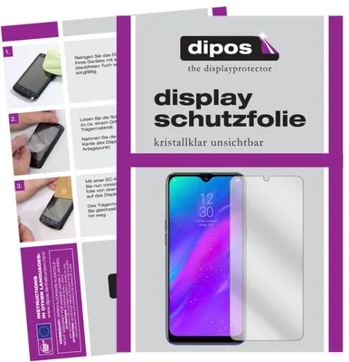Produktbild von 2x Schutzfolie für Oppo Realme 3 Pro klar Displayschutzfolie Display Schutz