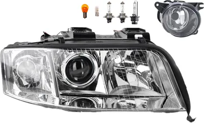 Produktbild von Johns, Scheinwerfer Xenon passend für Audi A6 4B 08/01-01/05 D2S Re. +Nebel+Leuchtmitt. 4B0941030R 4B0941700C