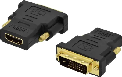 Image de Ewent EC1371 changeur de genre de câble DVI-D 24+1 HDMI Noir