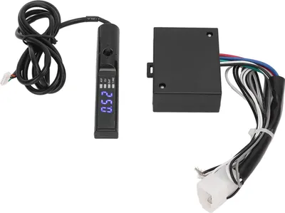 Productafbeelding van Auto turbotimer 12V, uitlaatgasrecirculatievertraging, motorstart met LED-digitale display voor auto-alarmen