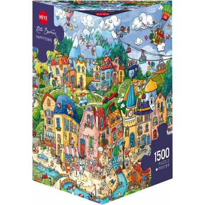 Obrázek produktu pro Puzzle happy city 1500 dílků