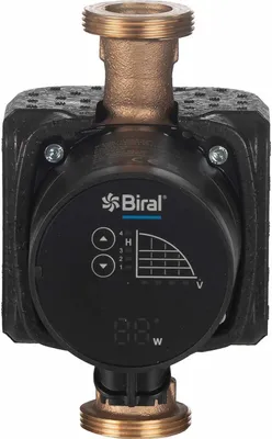 Produktbild von Biral Trinkwasser-Umwälzpumpe CompAX 25-6 180 BLUE mit Wärmedämmschale