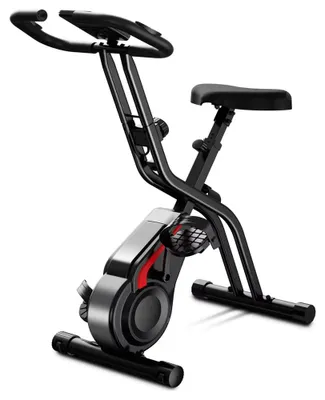 Obrázek produktu pro Kolo pro indoor trénink CBX10 - Skládací fitnessbike 3 v 1 - Tichý magnetický odpor - 8 úrovní odporu - Nastavitelná sedlovka a řídítka - LCD displej - Maximální nosnost 136 kg