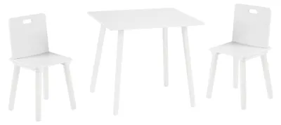 Image de roba Set de table 3 pièces, couleur blanc