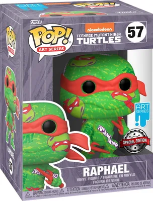 Produktbild von Teenage Mutant Ninja Turtles - Raphael 57 Special Edition Art Series - Funko Pop! Vinyl Figur