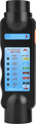 Obrázek produktu pro 12V 7Pin/13Pin tažné světlo kabelový obvod zásuvka zásuvka tester pro auto přívěsy