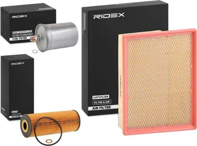 Produktbild von RIDEX Filterset Inspektionspaket Filtersatz passend für MERCEDES-BENZ C-Klasse Limousine (W202)