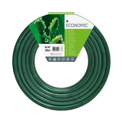 Obrázok produktu pre Záhradná hadica Cellfast ECONOMIC 6/4" - 3-vrstvová záhradná hadica zelená