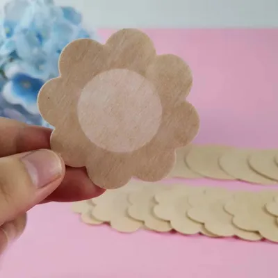 Produktbild von CHPN - Brustwarzenabdeckungen - Brustwarzenaufkleber - Brustwarzen verstecken - 10 Stück/5 Paar - Brustwarzenabdeckung - Brustwarzenaufkleber - BH für die Brustwarze - Beige