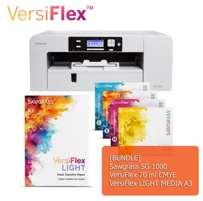 Produktbild von [BUNDLE] VersiFlex SG 1000 + 70 ml + Light Media A3 / 50