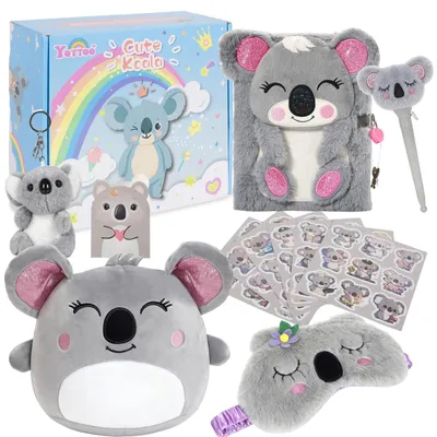 Immagine prodotto di Set regalo Koala per bambine, con peluche e diario