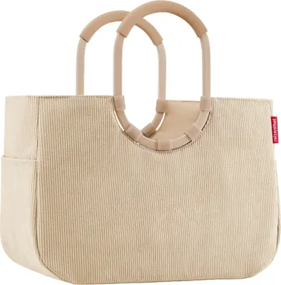 Produktbild von reisenthel loopshopper L Einkaufstasche Tragetasche cord sand OR6053