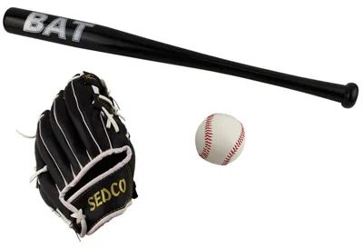 Immagine prodotto di Set da baseball in confezione blister   2409B nero