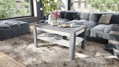 Produktbild von Design Couchtisch Tisch Asti-P höhenverstellbar 55 - 67cm Esstisch