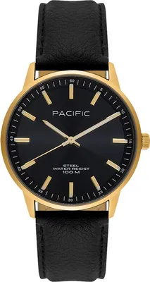 Image de Montre Pacific pour homme, noire, Pacific-PC00907