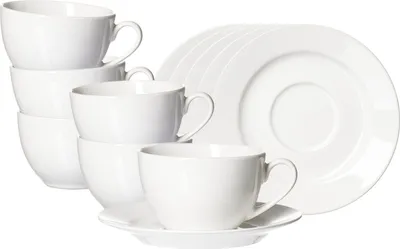 Produktbild von Ritzenhoff & Breker Volos Kaffeetasse mit Untertasse 12-teilig